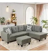Cars Sofa for Living Room Set 3 Piece Modern Decor Loveseat Set with Arms and Nailhead,Includes Couch and A