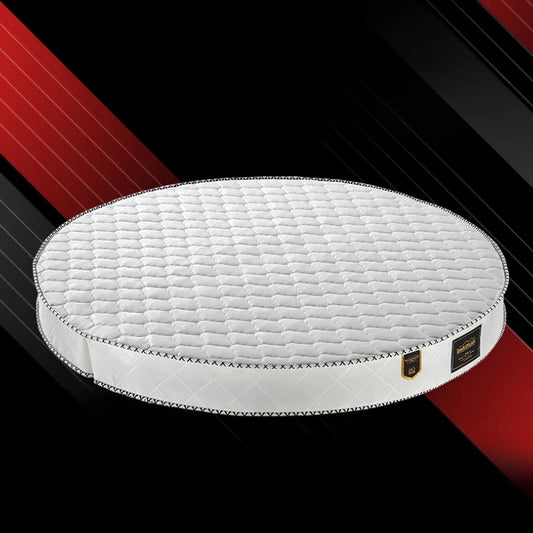 Cozy Spring Round Mattresses Hard Foldable Folding Queen Round Mattress King Size Sleeping Colchon Plegable Bedroom Furniture