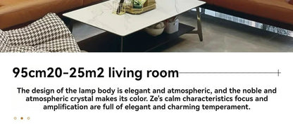 Post-modern Simple and Luxurious Crystal Chandelier Living Room Lamps Dining Room Decoration Household Led Indoor Lighting