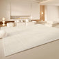 VIKAMA Cream Wind Carpet Living Room Light Luxury Premium Feeling Faux Cashmere Floor Mat Large Full Pave Home Essentials