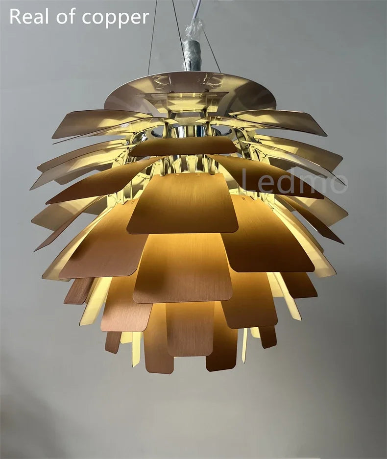 High Quality Artichoke Pendant Light Chandelier Ceiling Hanging Suspension Lamp Close to Original room decor