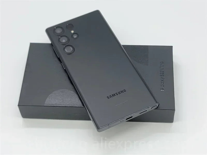Samsung Galaxy S22 ultra s22u 5G s908u s908u1 108mp 8 RAM 128/256/512GB, 5000mAh, 6.8 inch, Snapdragon 8, cell phone