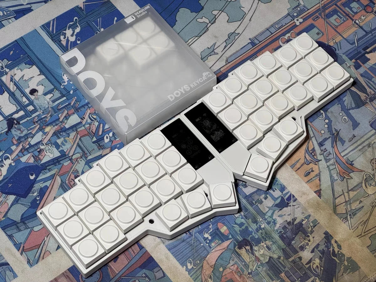 Corne V4 Wireless Bluetooth Dual Mode Keyboard Ergonomic Customized Zmk Split Keyboard Magnetic Shell Gaming Office Keyboard