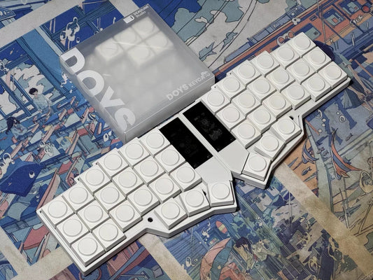 Corne V4 Wireless Bluetooth Dual Mode Keyboard Ergonomic Customized Zmk Split Keyboard Magnetic Shell Gaming Office Keyboard