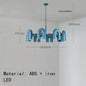 Cirkus scandinavian pendant light LED U-shaped tube chandelier Simple creative lamp Living Room Decoration restaurant lights