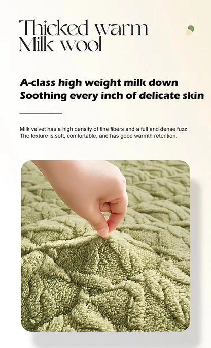 Milk Velvet Mattress Thicken Warm Winter Mattress Foldable Plush Bed Mattresses Twin King Queen Full Size Mattresses Bedding