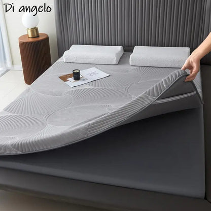 Elastic Stereoscopic Latex Mattress, Cushion, Home, Double, Foldable, Comfortable, Tatami Mat, Sleeping Pad, Soft Mattress, # SW