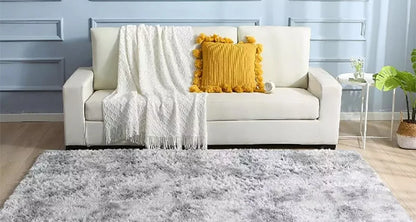Grey Area Rugs for Living Room Bedroom carpet Soft Plush Fluffy Rug for Dorm Room Classroom Home Office Nursery Thick Carpet