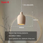 Wabi Sabi Restaurant LED Chandelier Light Bar Designer Bedroom Bedside Lamp Home Decor Cement Living Room Homestay Hanging Light
