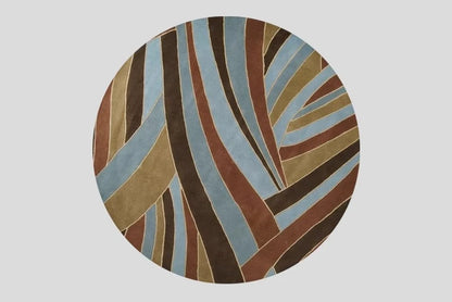Modern Style Bedroom Decor Round Carpet Light Luxury Carpets for Living Room Washable Bedside Floor Mat Anti-slip Study Soft Rug