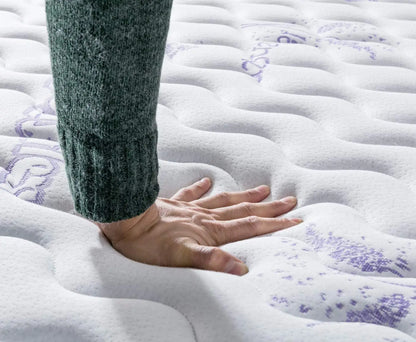 10 Inch Hybrid Mattress with Breathable Memory Foam and Individual Pocket Spring-Medium Firm