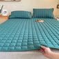 Green Tea Mattress Topper Cooling Pad Ultra-Soft and Breathable Bed Mattress Cover with Deep Pocket Foldable Tatami Floor 매트리스
