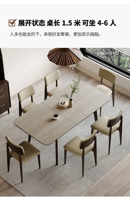 Cafe Table Living Room Dining Wooden Expandable Simple Island Luxury Kitchen Garden Home Furniture Mesas Comedor Craft Bar JGY
