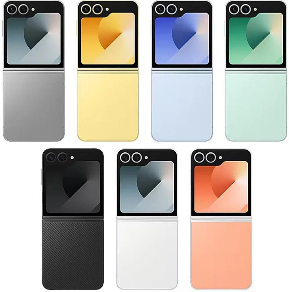 Samsung Galaxy Z Flip 6 5G F741B F741U1 F741N 256/512GB ROM 12GB RAM 6.7" NFC Snapdragon Foldable Original 99% New AI Cell Phone