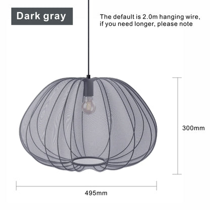 Bolia Balloon Fabric Ceiling Lamps Silk White Ivory Lantern Chandelier Pendant Living Room Bedroom Restaurant Home Decorations