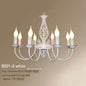 American Simple Living Room Light Modern Dining Room Bedroom Chandelier Black Iron Nordic Style Room Decoration Lighting Chandel