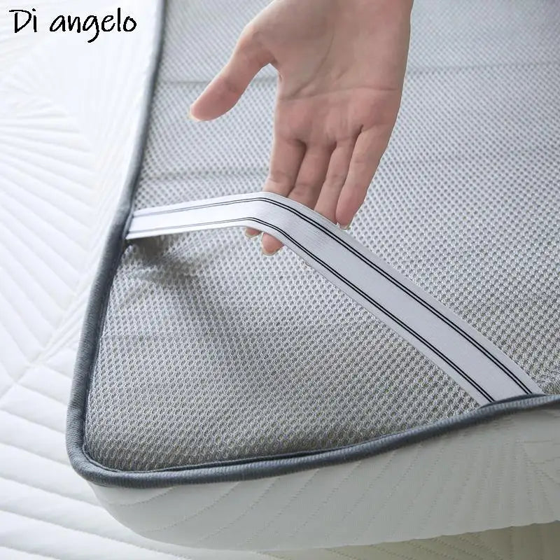 Elastic Stereoscopic Latex Mattress, Cushion, Home, Double, Foldable, Comfortable, Tatami Mat, Sleeping Pad, Soft Mattress, # SW