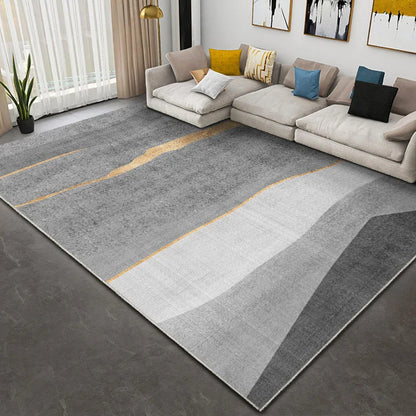 VIKAMA Light Luxury HomeLiving Room Carpet Bedroom Full Sofa Dirt Resistant And easy to care for crystal velvet carpet