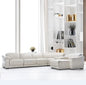 Italian Leather Furniture Set Living Room Electric Motion Sectional Power Recliner Sofa