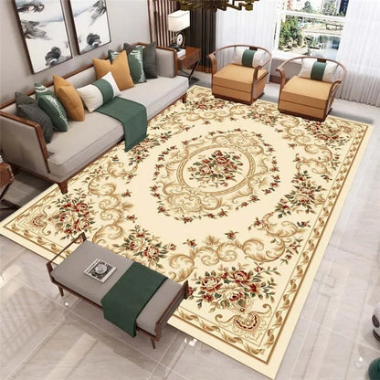 Classic  Carpets For Living Room  Area Rugs Home Decor Sofa Table Non-Slip Bedroom Floor Mats
