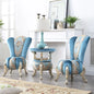 European-Style Leisure Chair Coffee Table Three-Piece Living Room Sofa Couch Balcony Table and Chair Living Room