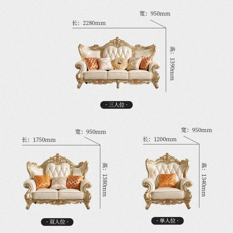 Luxury Lounge Sofa Sleeper Comfortable Design Children Sofa Living Room Cushion Muebles Para Habitacion Home Accessories