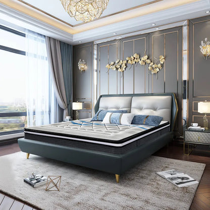 12 Inch Mattress Twin Full Queen King Bed Size Mattresses Medium Firm 7 Zone Pocket Spring Mattress Bedroom Furniture