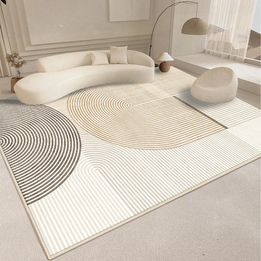 Modern Style Living Room Decoration Line Carpet Fluffy Soft Rugs for Bedroom Abstract Design Plush Rug Home Thickened Floor Mat