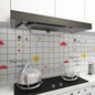 Kitchen Stove Oil-proof Sticker Waterproof High Temperature Resistant Wallpapers Kitchen Decoration Self Adhesive Contact Paper
