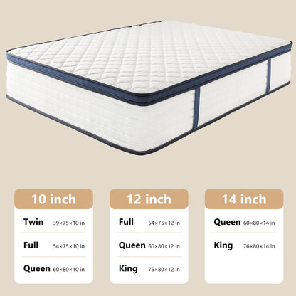 Standard Mattress Hotel Mattress Pocket Spring Mattress Soft and Comfortable Memory Foam Matelas