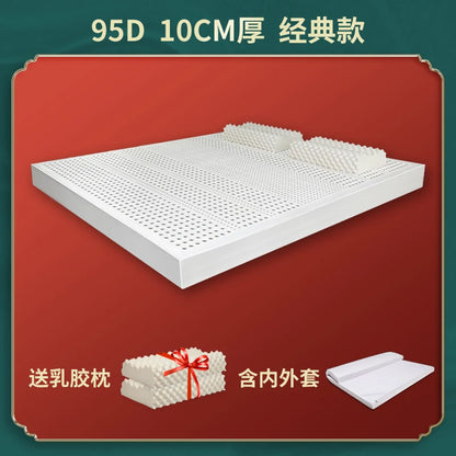 King Size Double Latex Mattress Hotel Thickness Foldable Queen Latex Mattress Twin Thailand Colchon Individual Salon Furniture