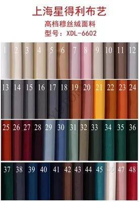 Italian minimalist double three-person small apartment living room sofa lambswool fabric leisure sofa