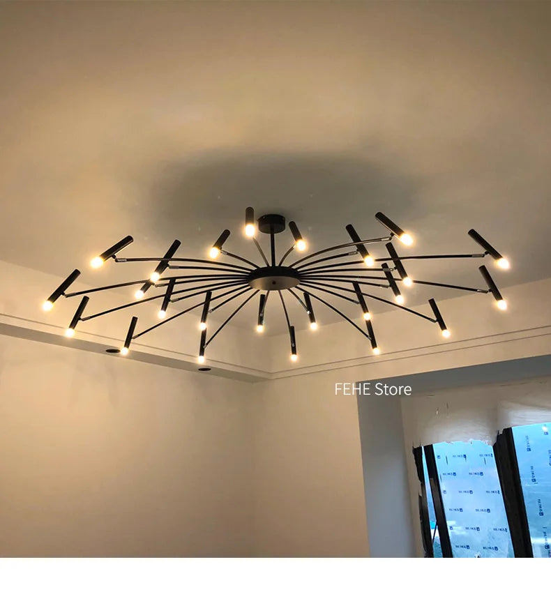 Living room lamp, new light luxury bedroom chandelier Nordic lamps modern minimalist atmosphere For home dining room Lights