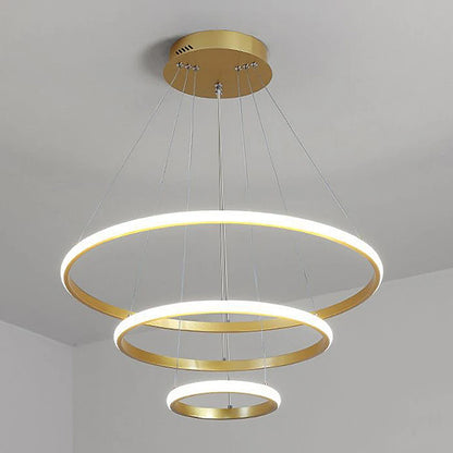 Modern Ceiling Chandelier Lighting Adjustable LED Pendant Chandelier High Brightness Ceiling Lamp for Living Room Bedroom
