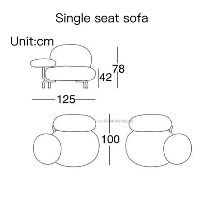 Pink Sofa Set Living Room Sectional Home Office Furniture Modern Luxury Elegant Single 3 Seater Sofa Individual Armchair