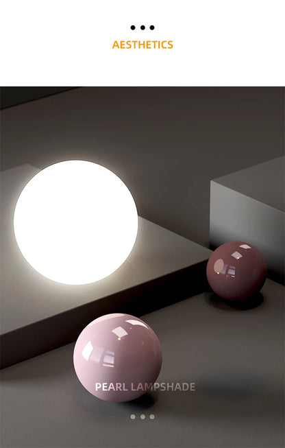 Nordic Pendant Light Modern LED Hanging Lamp Cream Style Indoor Lighting Room Decor Bedroom Living Room Bedside Light Fixture