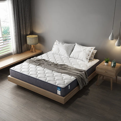 High Quality Hotel Natural Latex King Queen Size Memory Pillow Top Foam Bed Pocket Spring Mattress in a Box