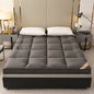 Summer thickening tatami mattress Feather down soft mattress foldable futon folding soft mattresses