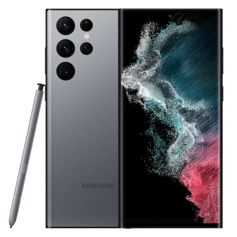 Samsung Galaxy S22 Ultra 5G S908U1 6.8" OLED 8/12GB RAM 128/256/512GB/1TB ROM Snapdragon NFC S22U eSIM Original  Phone