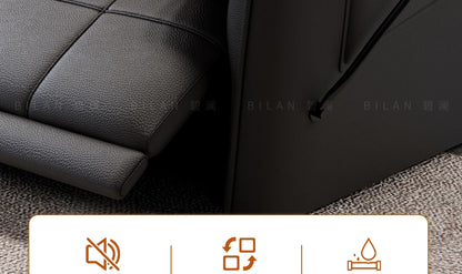 Genuine Leather Modern Sofa Chair Living Room Electric Designer Reclining Sofa Italian Loveseat Divano Soggiorno Home Furniture