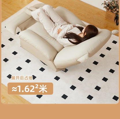 Electric Modern Individual Armchair Rattan Furniture Living Chair Upholstered Rocking Ground Bedroom Sillon Chairs Wheel Design