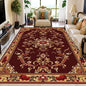 European Retro Floral Large Carpet for Living Room Luxury Decoration Rug 200x300 cm Non-slip Bedroom Cloakroom Washable Soft Mat