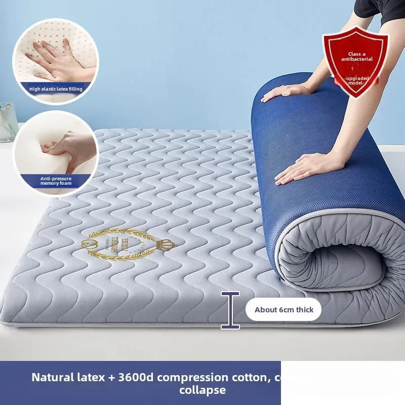 Latex mattress cushion, household bedroom sponge pad