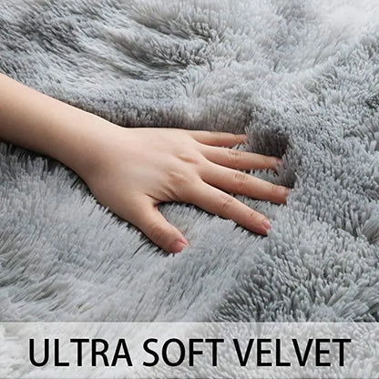 Thicken plush carpet home decoration Large Area Rug Fluffy warm winter carpets for living room rugs for Bedroom floor mats