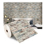 1/5/10m/Roll Retro 3D Wall Sticker Imitation Brick Plane Wall Sticker Furniture Stickers Wallpaper for Wall Living Room Kitchen
