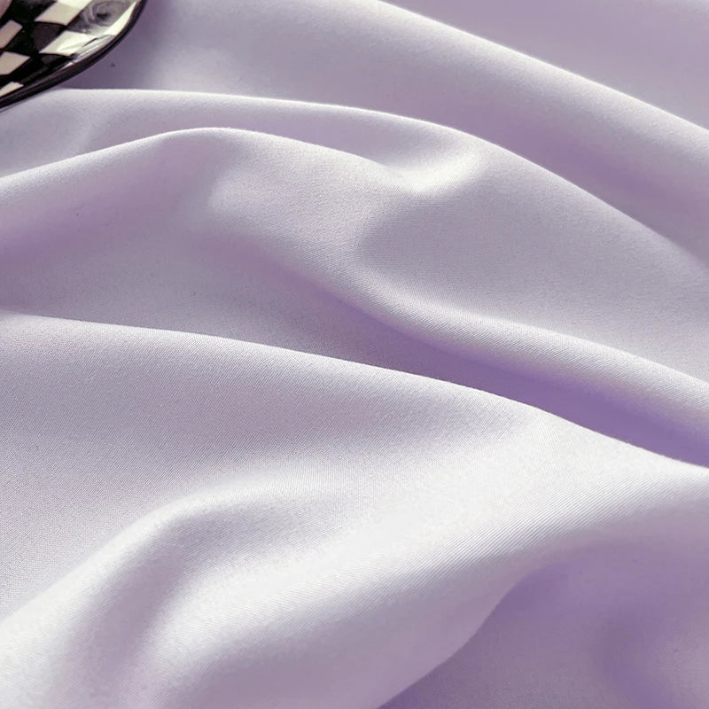 Solid Color Fitted Sheet with 2 Pillowcase Hotel Luxury Deep Pocket Sheet Soft Microfiber Breathable & Comfy Bed Sheet Set, Twin