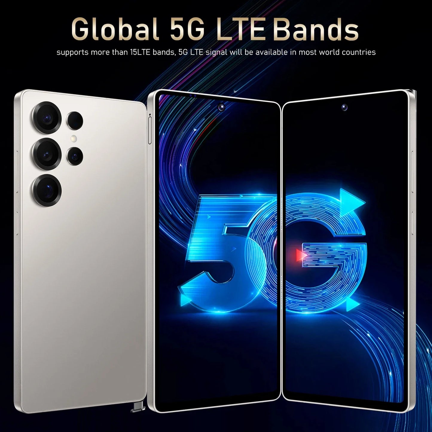 Samsung Global Vision S25 Ultra Smartphone 5G Android 12 8GB RAM 512GB ROM 6.8 Inch