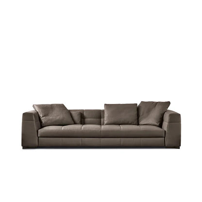 Italian Modern Sectional living room sofa set leather corner office sale