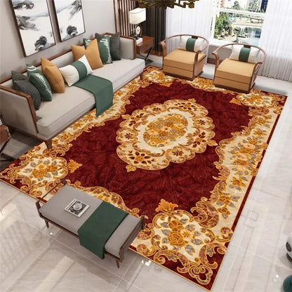 Classic  Carpets For Living Room  Area Rugs Home Decor Sofa Table Non-Slip Bedroom Floor Mats