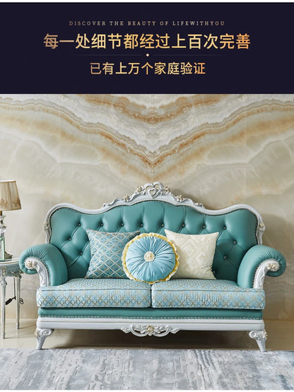 Europe Double Sofa Adults Classic Apartment Children Designer Sofa Romantic Gaming Muebles Para Habitacion Home Accessories